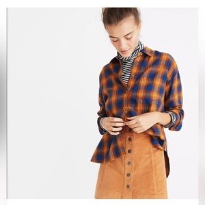 Madewell Westward Flannel Button Down